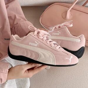 Puma Speedcat Pink Suede size 6